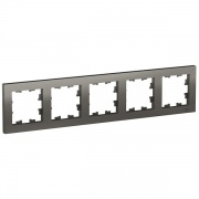 Рамка SE AtlasDesign 5 поста универсальная, сталь