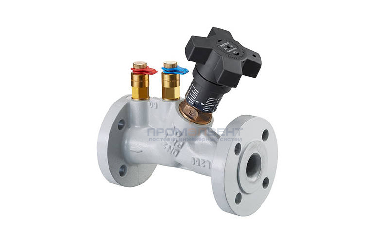 Вентиль регулирующий Oventrop Hydrocontrol VFC (6 бар) - Ду25 (с фланцами по DIN EN 1092-2)