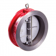 Клапан обратный межфланцевый RUSHWORK - Ду40 (ф/ф, PN16, Tmax 110°C, затворки чугун)