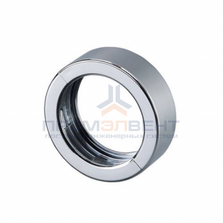 Кольцо декоративное для накидных гаек термостатов Oventrop - цвет матовая сталь (комплект, 5 шт.)