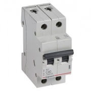 Автоматический выключатель Legrand RX3 2П 40A 4,5кА C (автомат электрический)