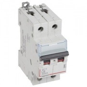 Автоматический выключатель Legrand DX3-E C6 2П 6000/6kA (автомат электрический)