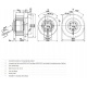 Вентилятор Ebmpapst R4E280-CI01-01 центробежный 
