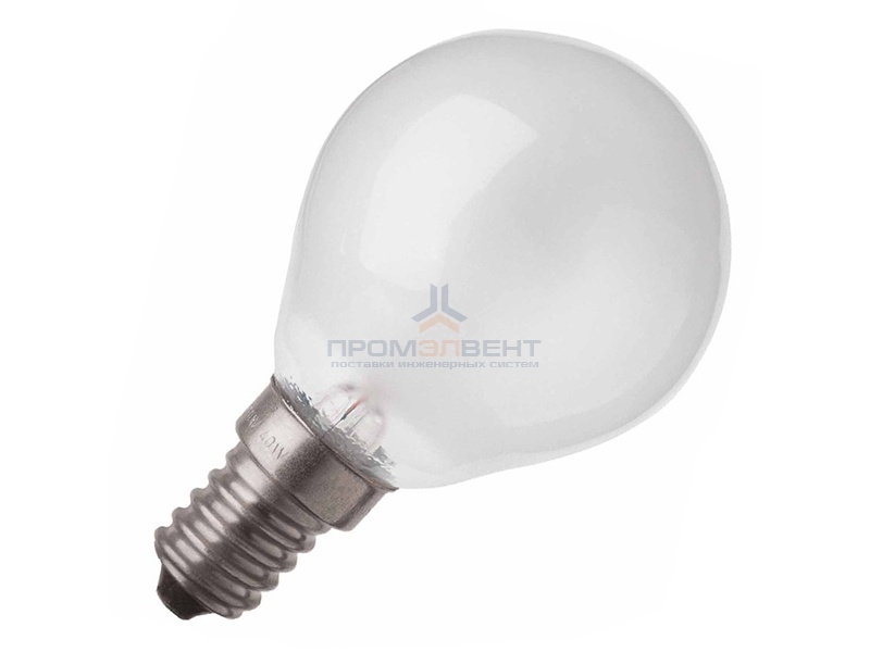 Лампа для духовых шкафов Osram OVEN 40W FR 300°С d45 E14 шарик матовый