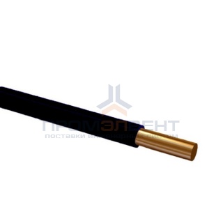 Провод установочный ПВ-1 (ПуВ) 1,5 черный ГОСТ 31947