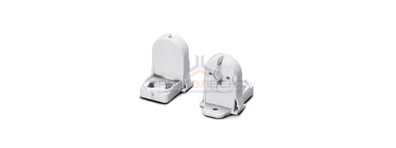 Патрон 27822 VS G13 со стартеродержателем накладной для ламп T8