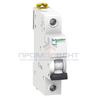Автоматический выключатель Schneider Electric Acti 9 iC60N 1П 4A 6кА C (автомат)
